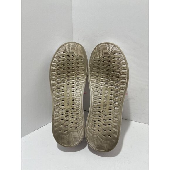 Hey Dude Slip on Shoes Womens  casual Wendy Rise in Spark White size 8.5 - Picture 5 of 6